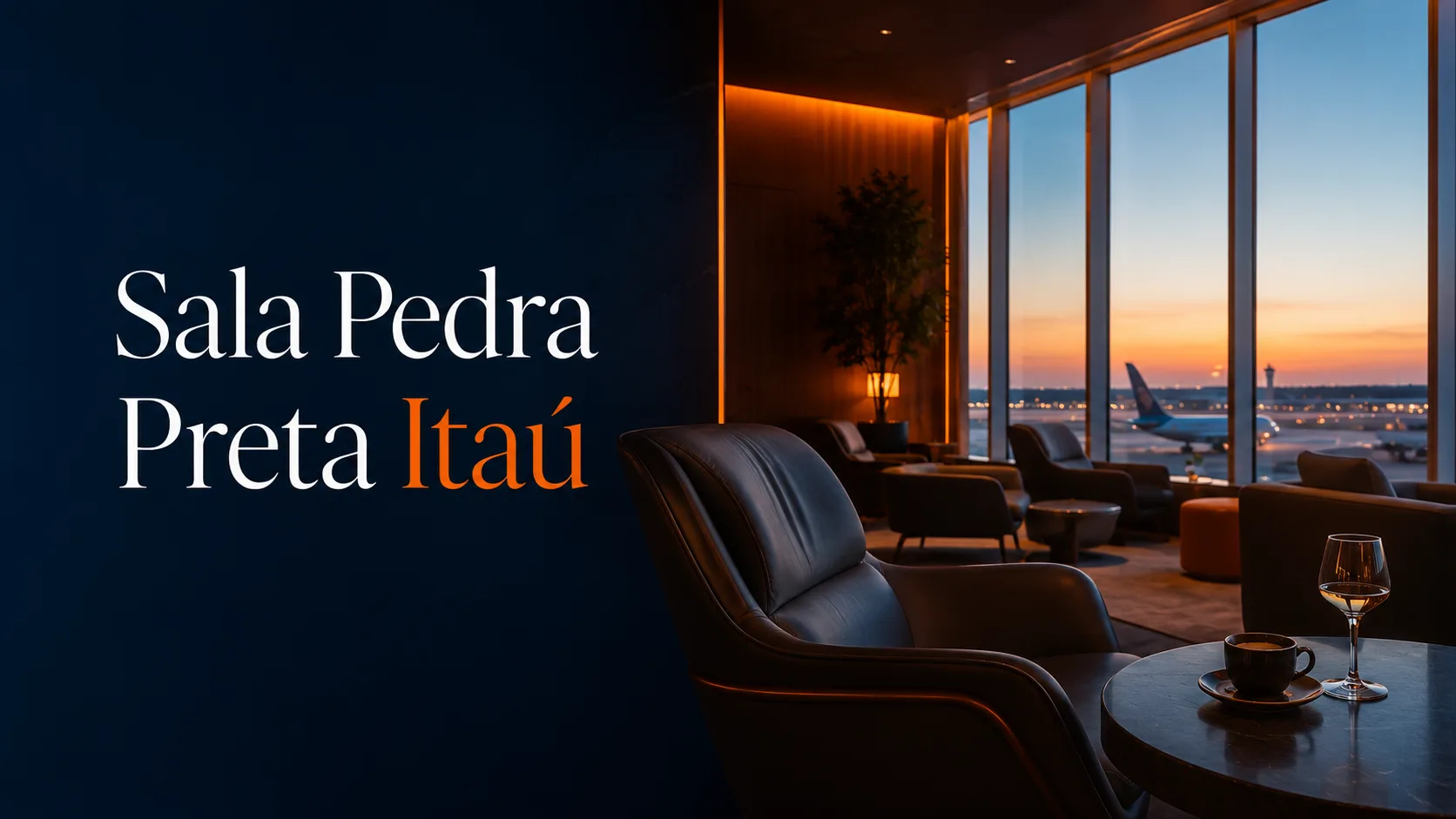 Sala Pedra Preta Itaú: conheça a nova sala VIP do banco em Guarulhos