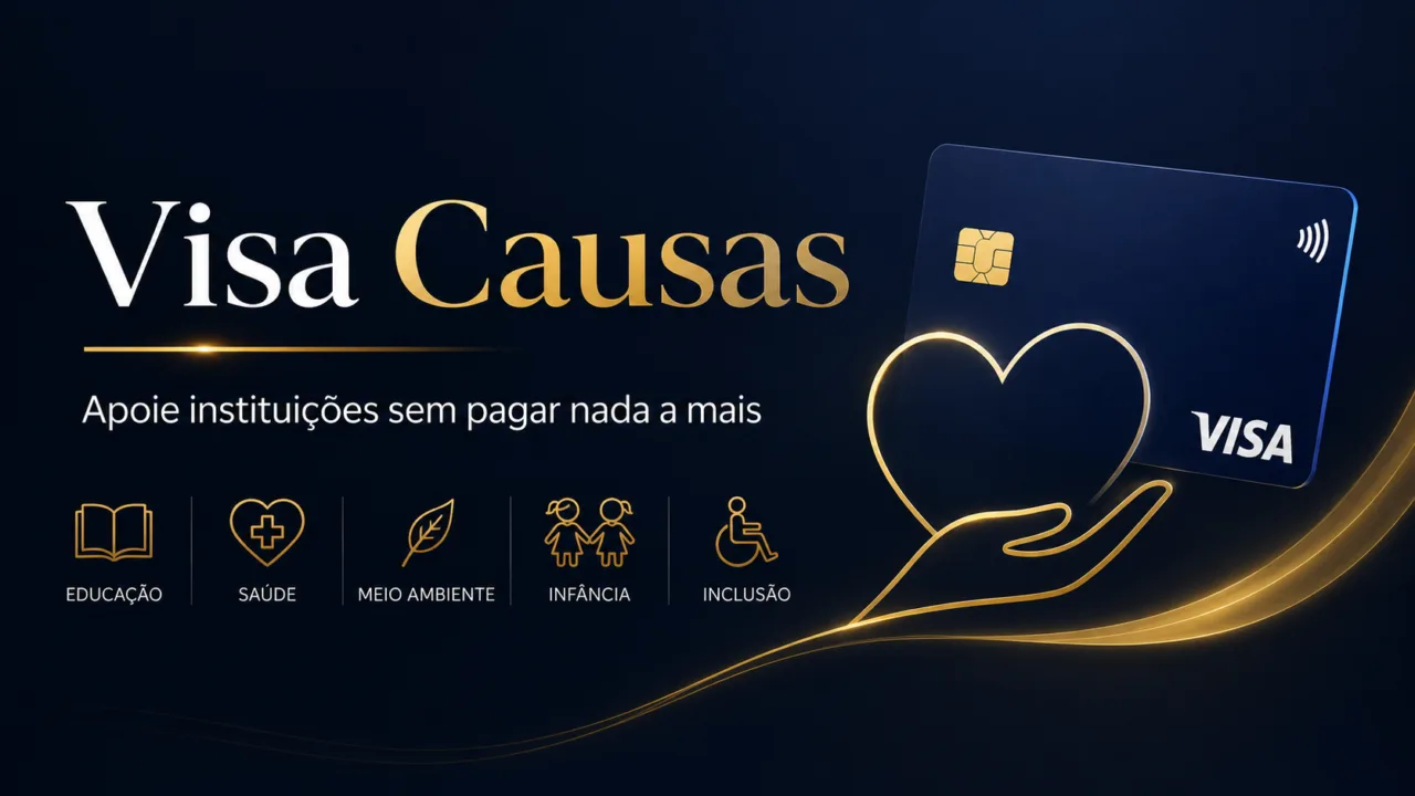 Visa Causas: como apoiar instituições sociais usando seu cartão Visa sem pagar nada a mais 1 Visa Causas