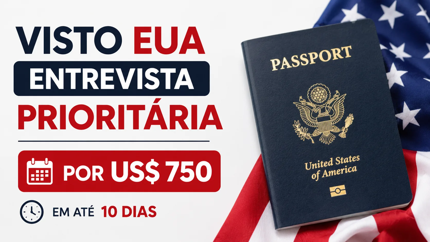 Visto EUA Prioritário US$ 750: Entenda Como Funcionará o Novo Agendamento Expresso para Entrevistas