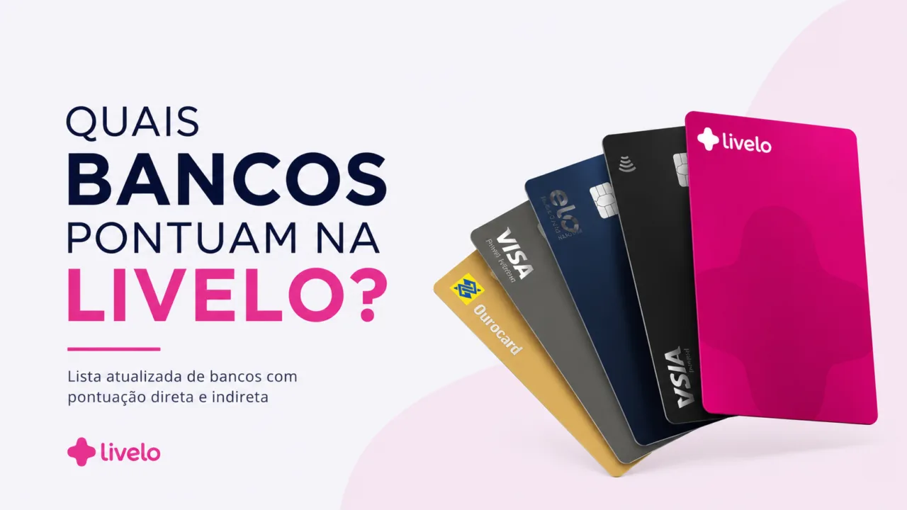 quais bancos pontuam na Livelo