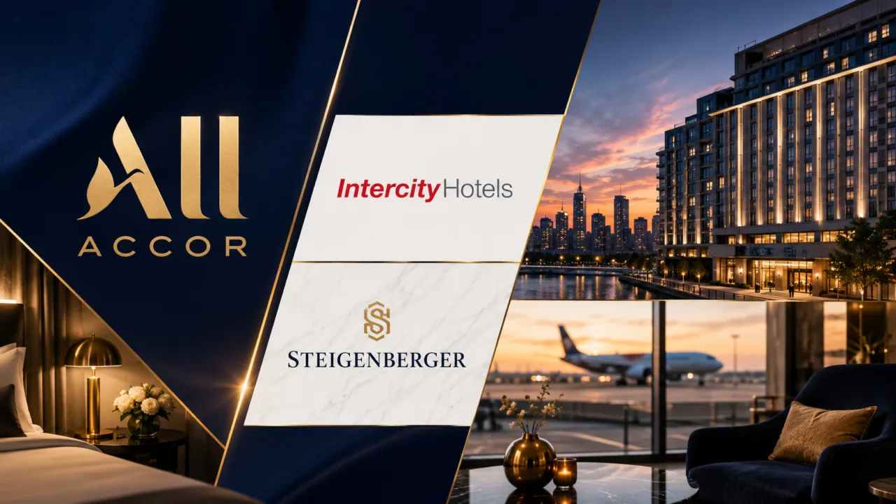 ALL Accor hotéis Intercity e Steigenberger