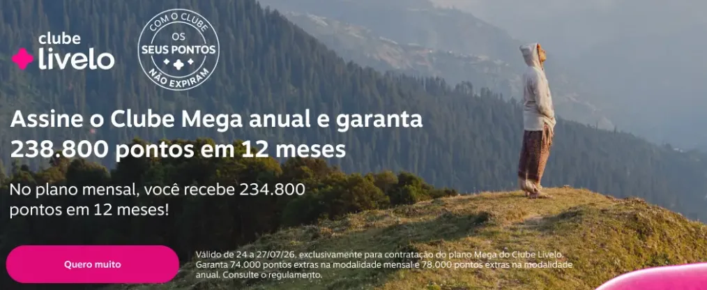 Assinatura Clube Livelo Mega Assinatura Clube Livelo Mega
