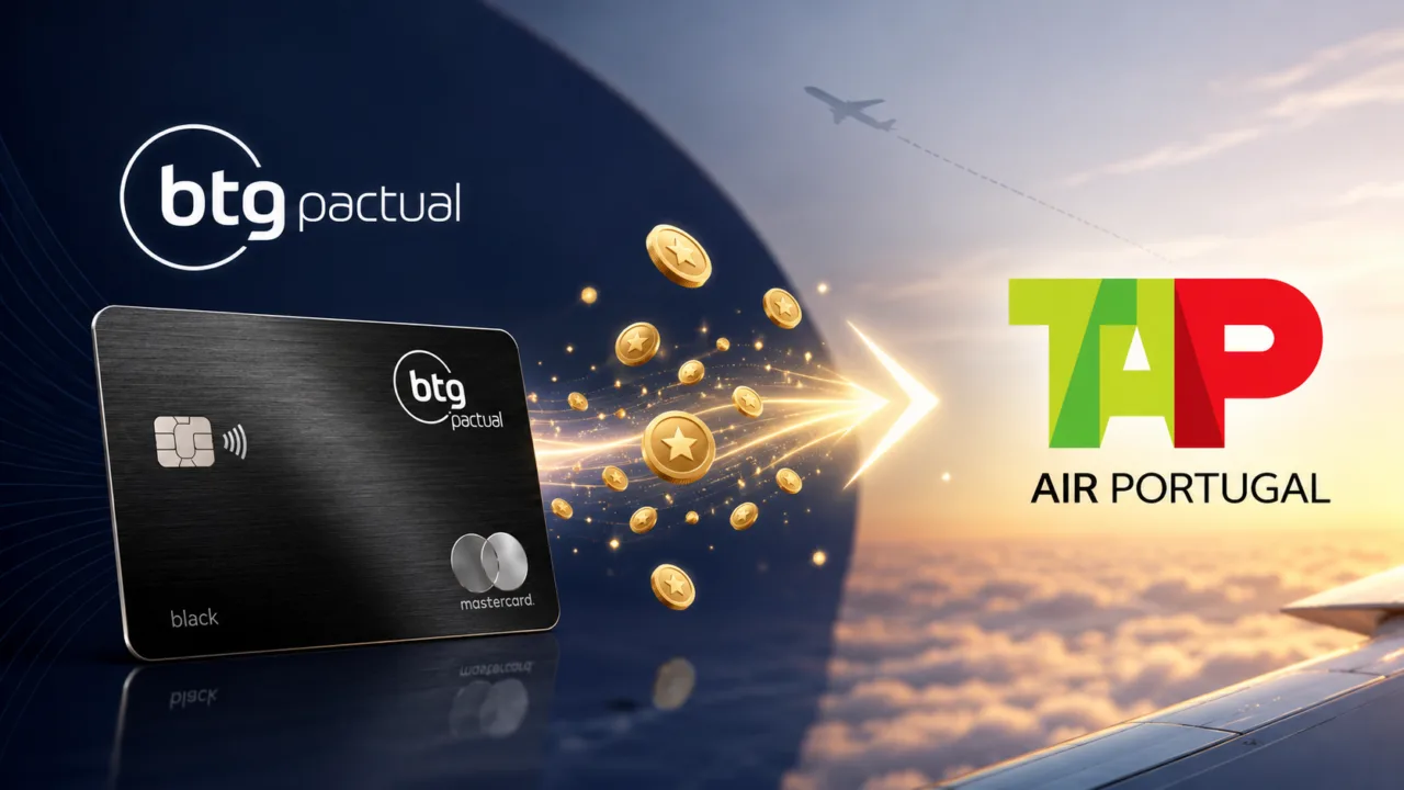 BTG e TAP Miles&Go com Bônus