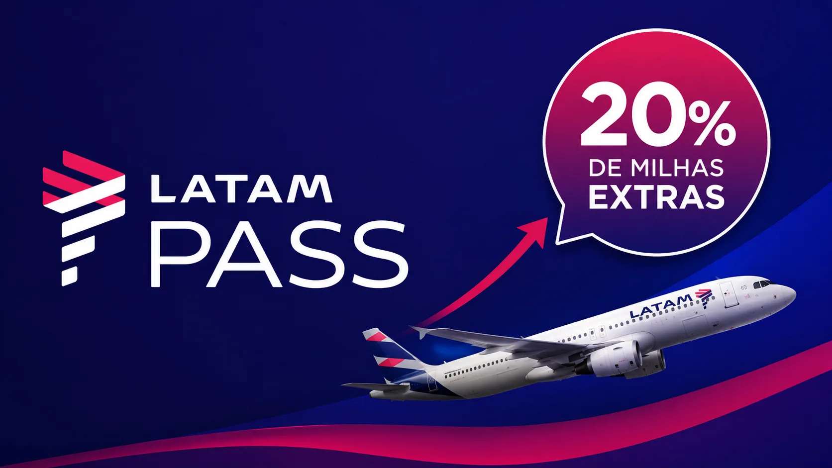 Bônus LATAM Pass: promoção oferece 20% de milhas extras na transferência de pontos