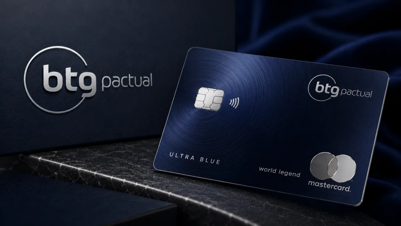 Cartão de crédito BTG Ultrablue World Legend