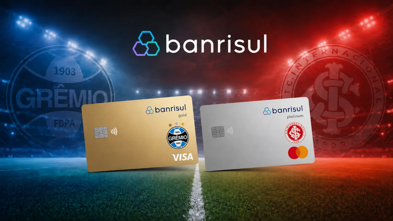 Cartões Banrisul personalizados