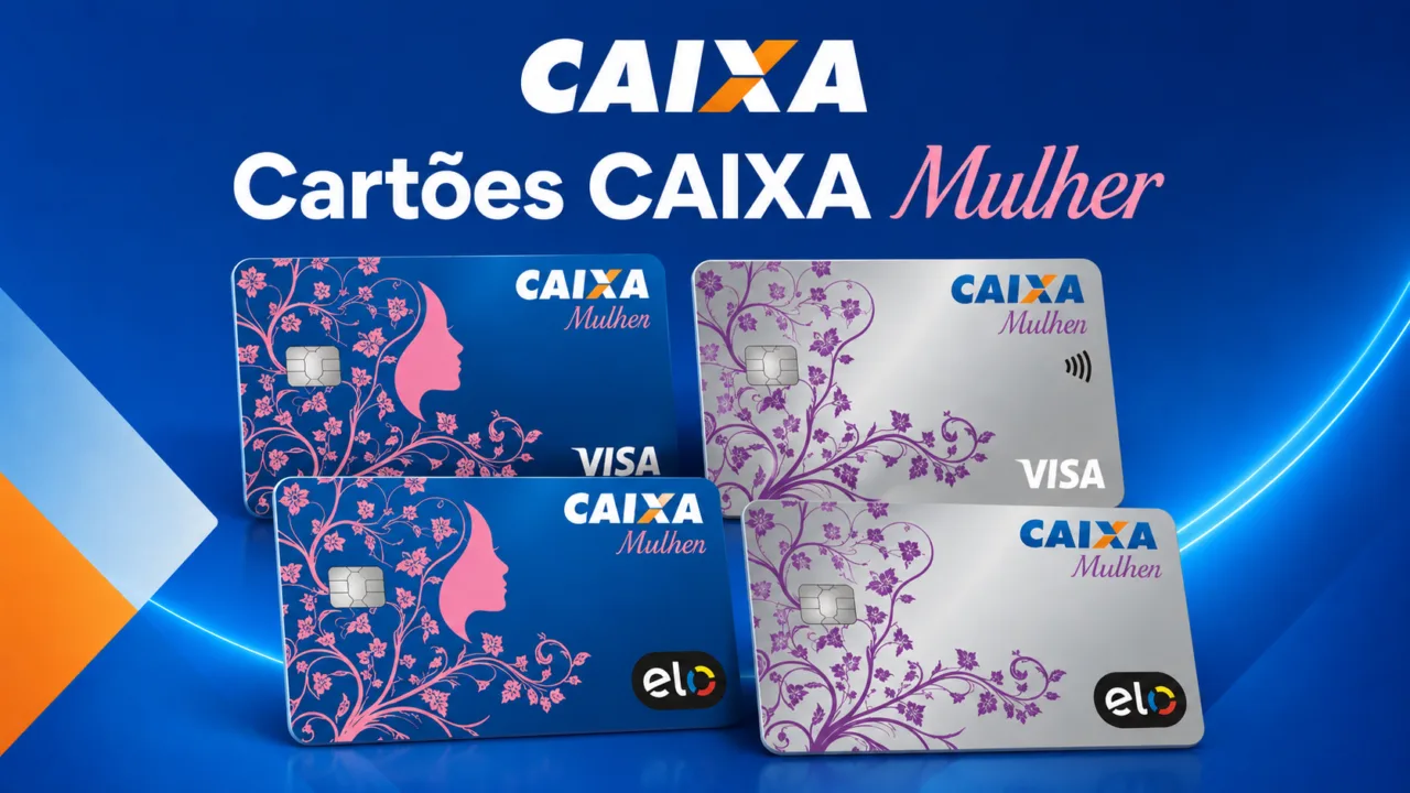 Cartões CAIXA Mulher