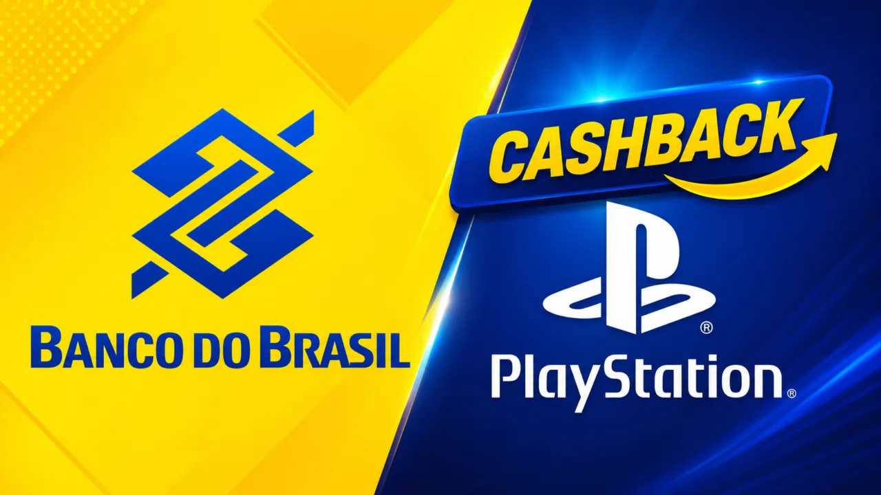 Cashback PlayStation Banco do Brasil