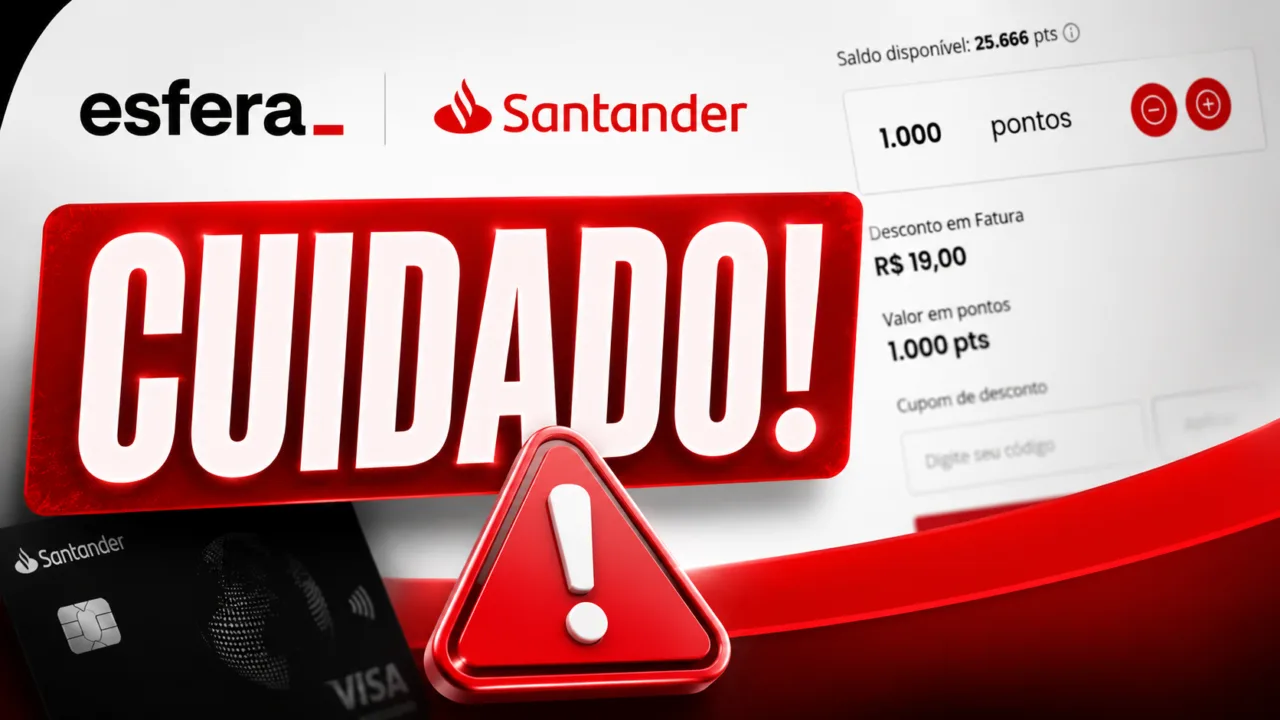 Esfera oferece R$ 19 por mil pontos