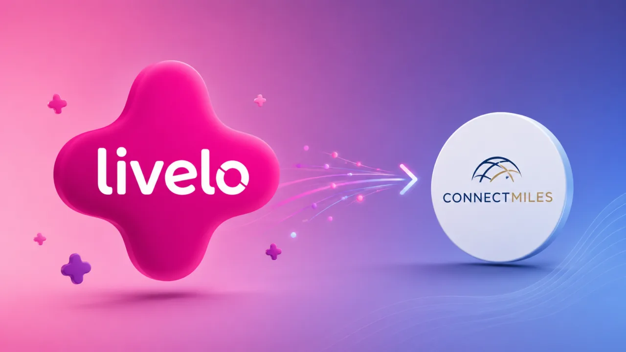Livelo ConnectMiles 40% de bônus