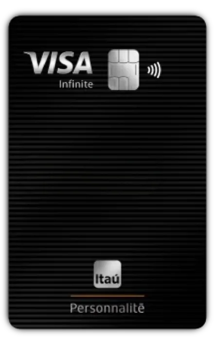 Cartão Itaú Personnalité Visa Infinite