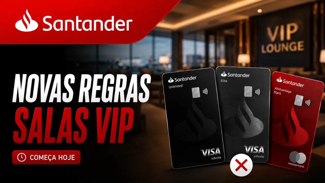 Novas regras salas VIP Santander