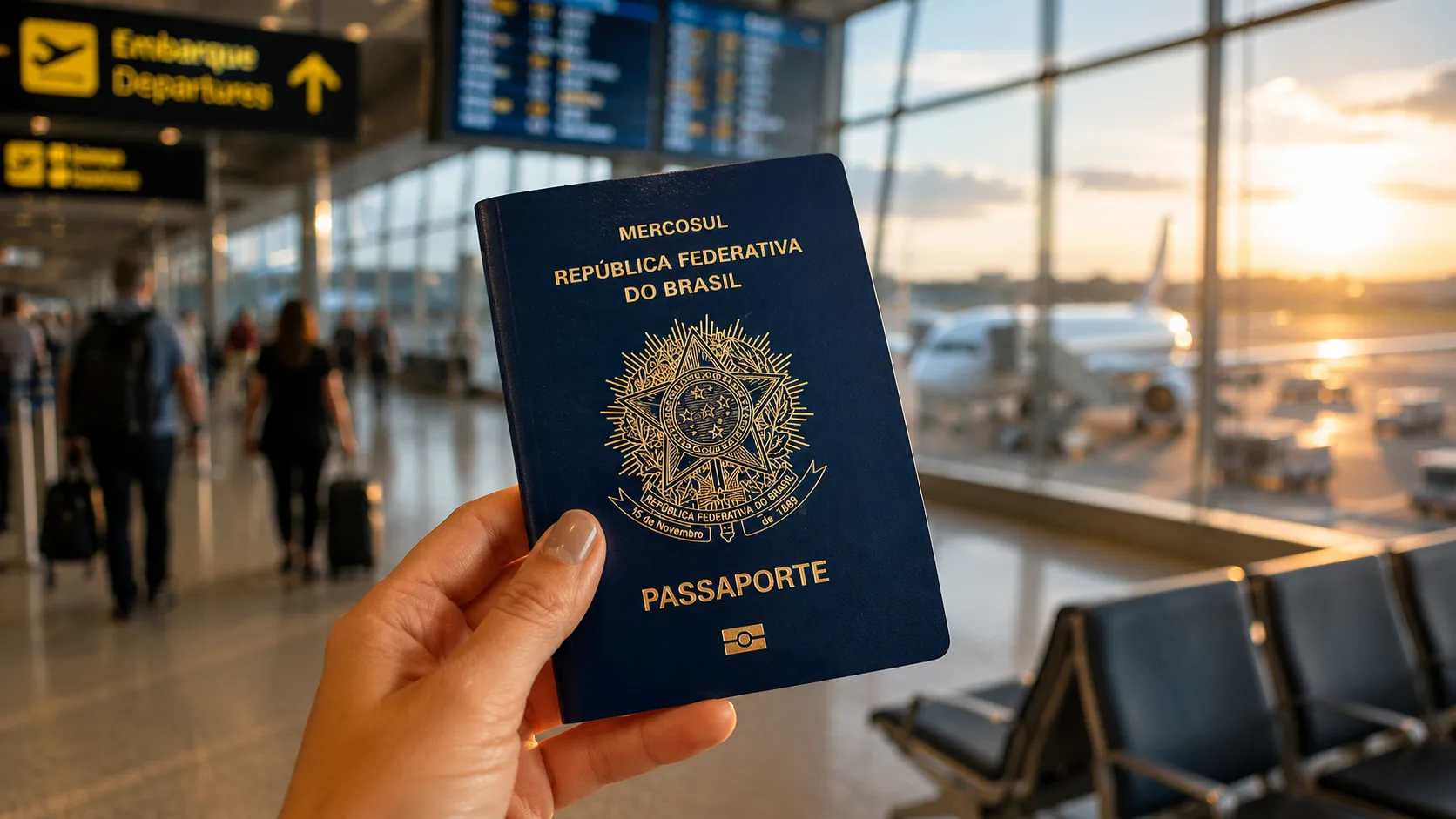 Passaporte brasileiro em 2026 continua entre os mais valorizados do mundo