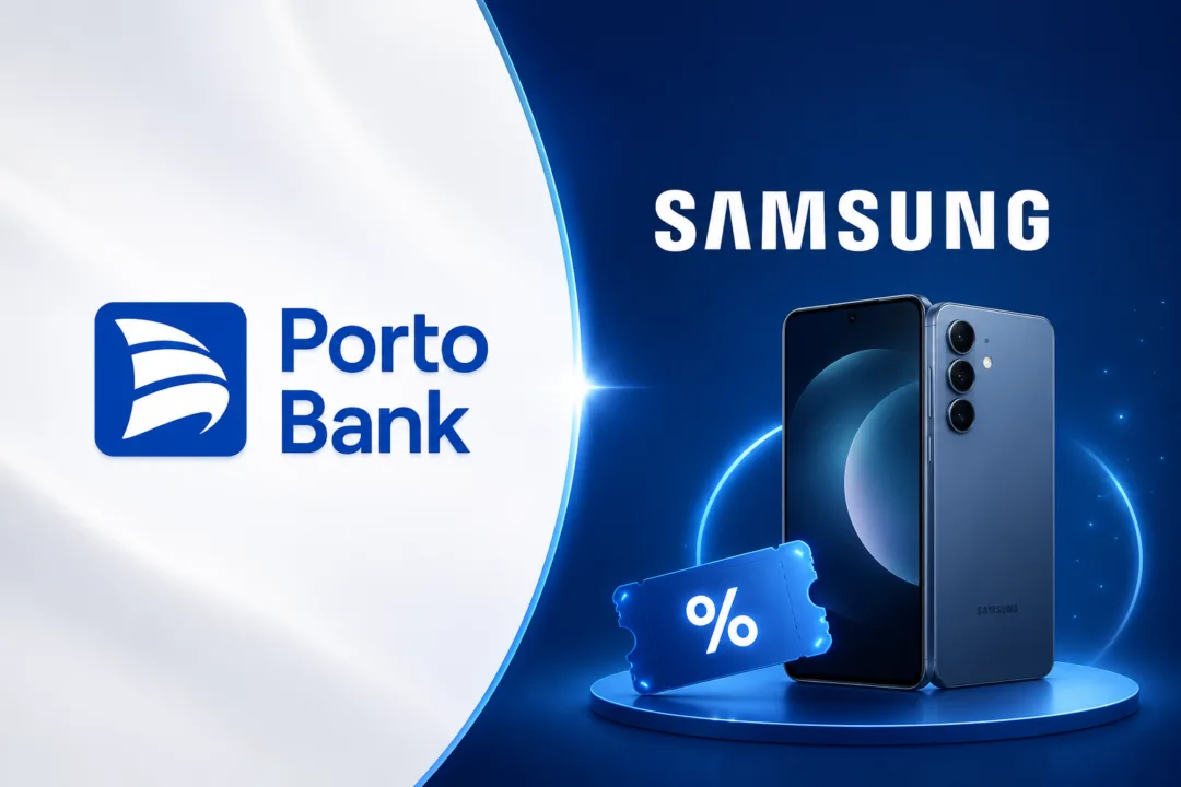 Porto Bank 40% OFF Samsung