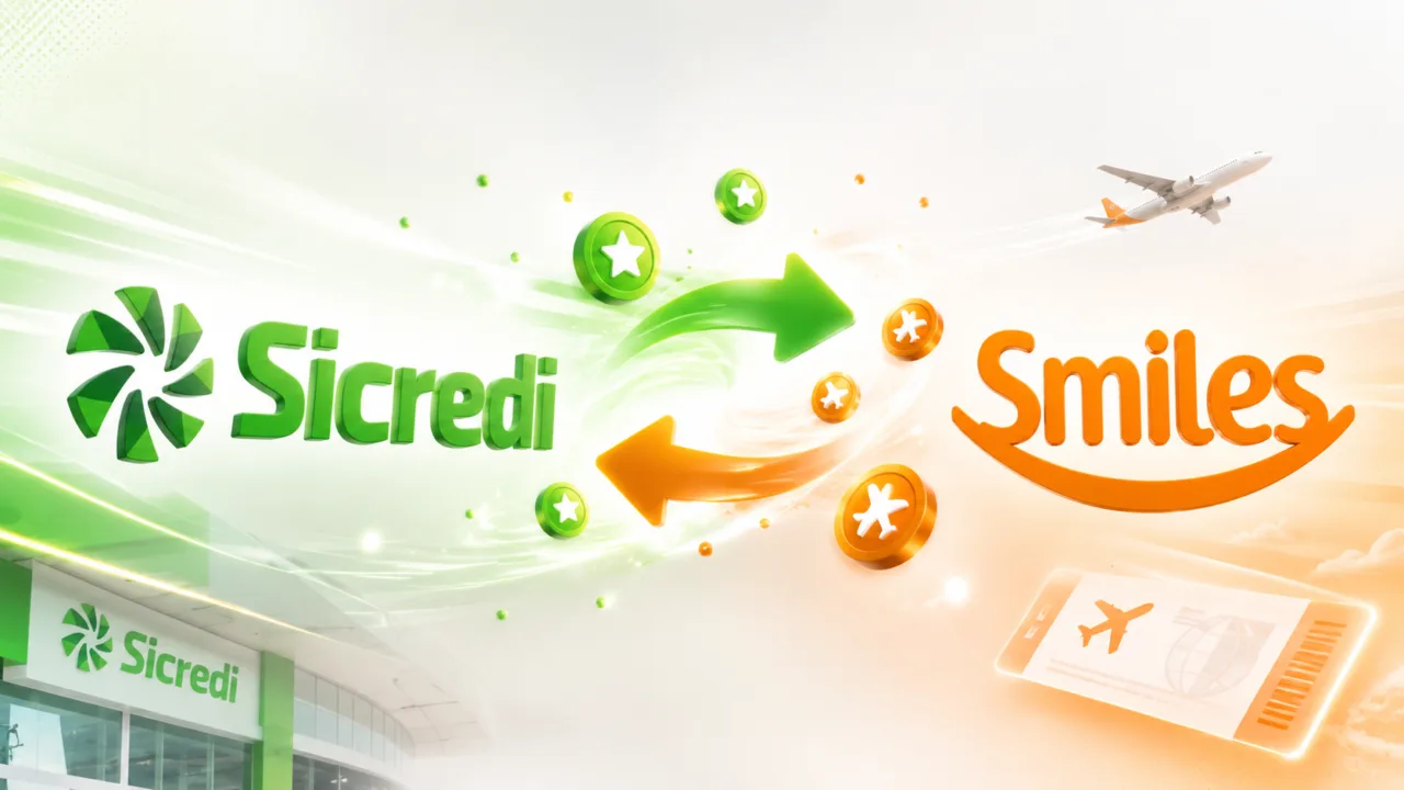 Sicredi Smiles 70% de bônus