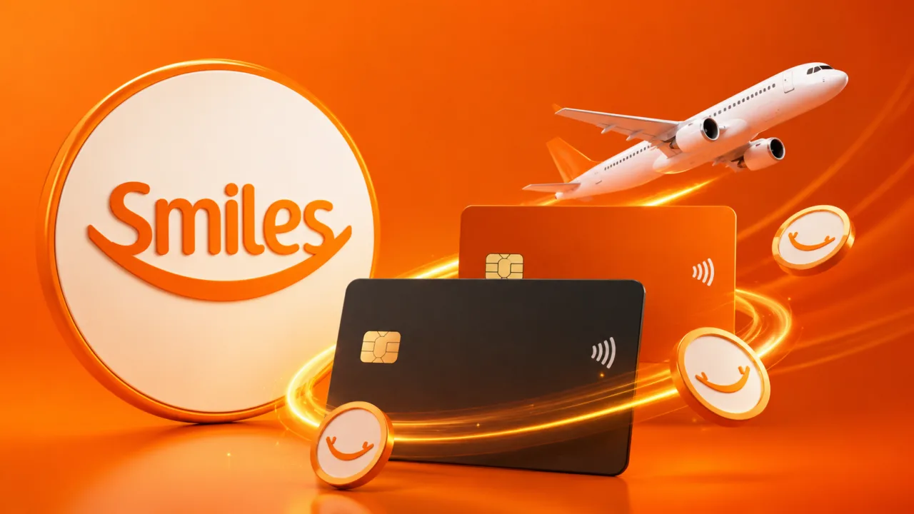 Smiles 80% Bônus: só hoje! Transfira pontos do cartão de crédito e ganhe até 80% de milhas extras 6 Smiles 80% Bônus