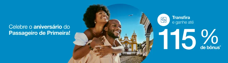 TudoAzul 115% de bônus