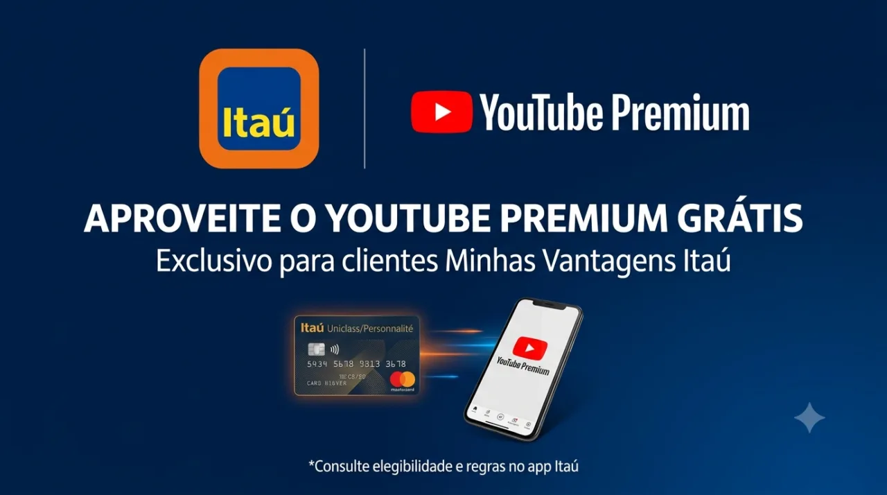 YouTube Premium Itaú