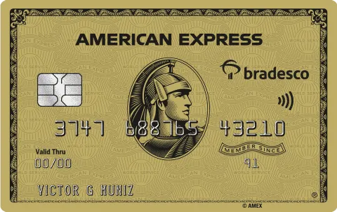 Cartão Bradesco American Express Gold Cartão Bradesco American Express Gold
