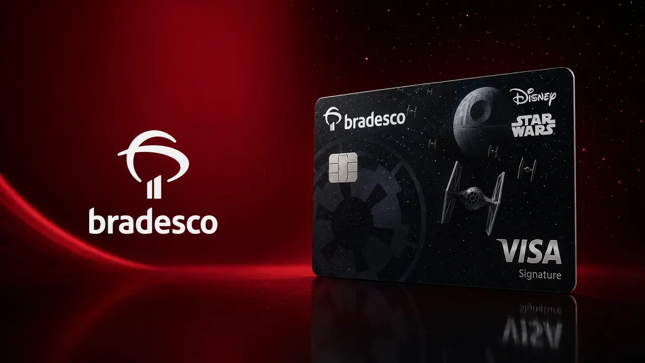 Cartão Bradesco Disney Visa Signature Star Wars