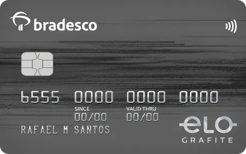 Cartão Bradesco Elo Grafite Cartão Bradesco Elo Grafite