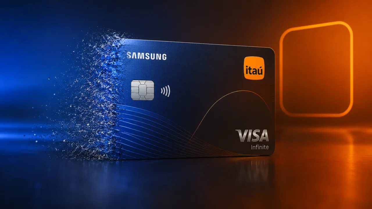 cartão Samsung Itaú encerrado