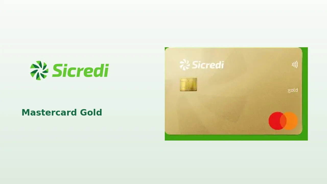 Cartão Sicredi Mastercard Gold: pontos, anuidade e benefícios 1 Cartão Sicredi Mastercard Gold