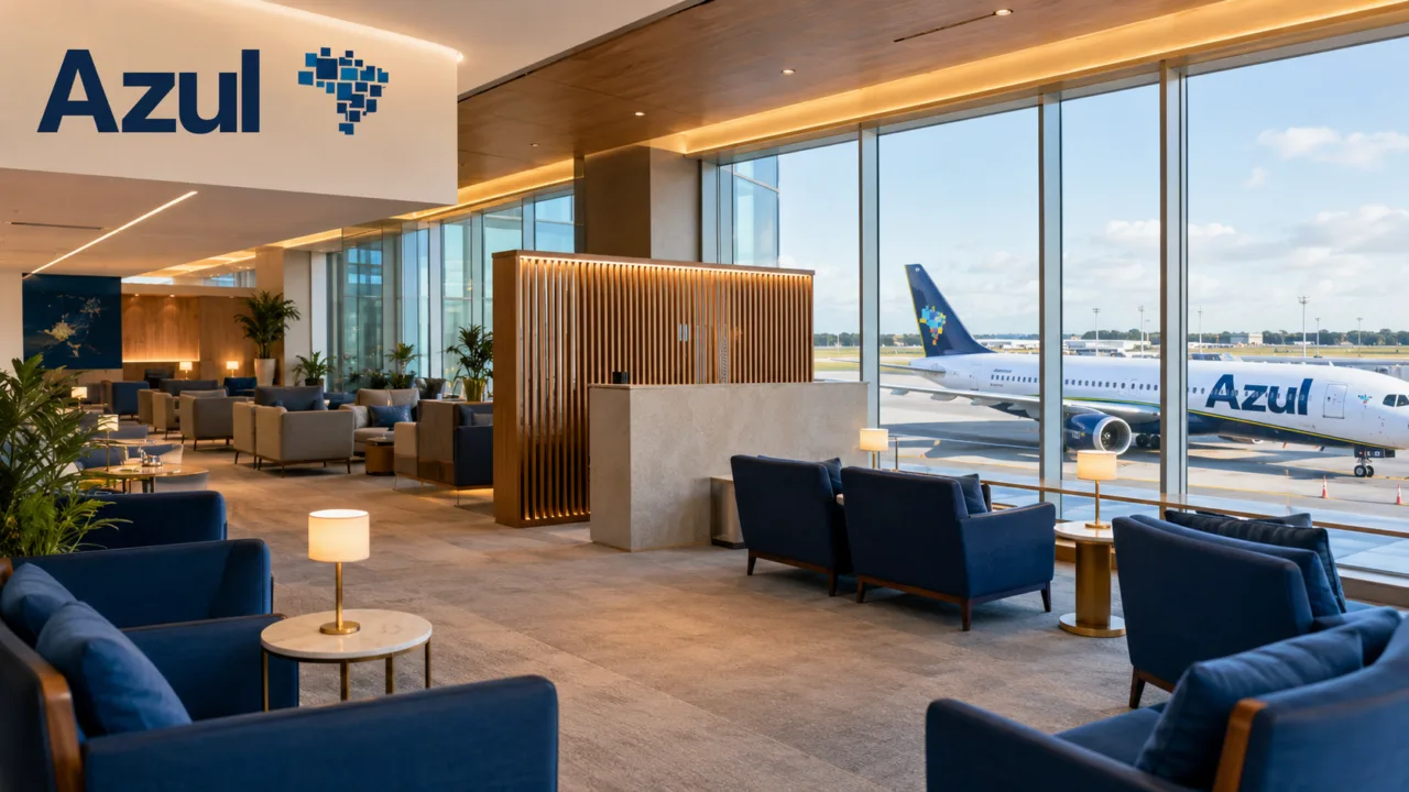 Lounge Azul em Viracopos fechado para reforma