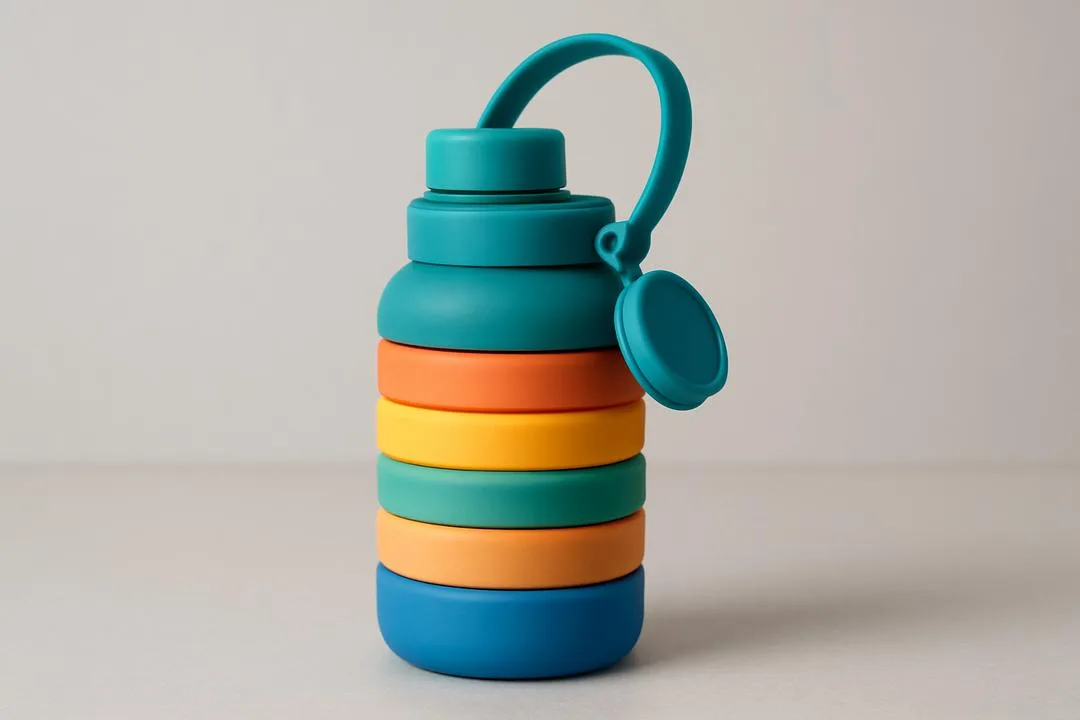 Garrafa Dobrável Silicone 600ml: Praticidade em 2026