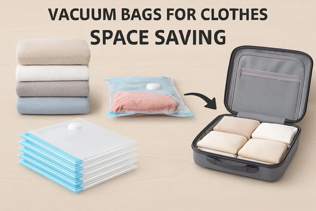 Kit de Sacos a Vácuo para mala: Organização e Economia com Grande quantidade de Roupas 1 Kit de Sacos a Vácuo: Organização e Economia em 2026