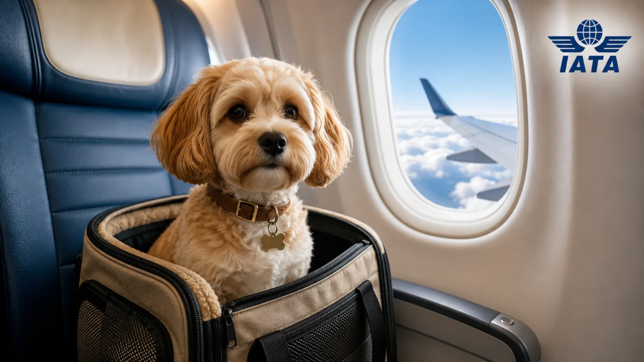 transporte de animais em aviões