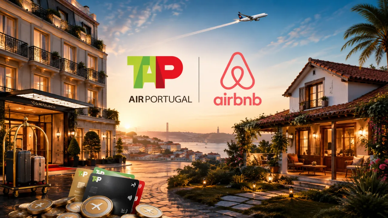 Acúmulo de milhas TAP em reservas no Airbnb