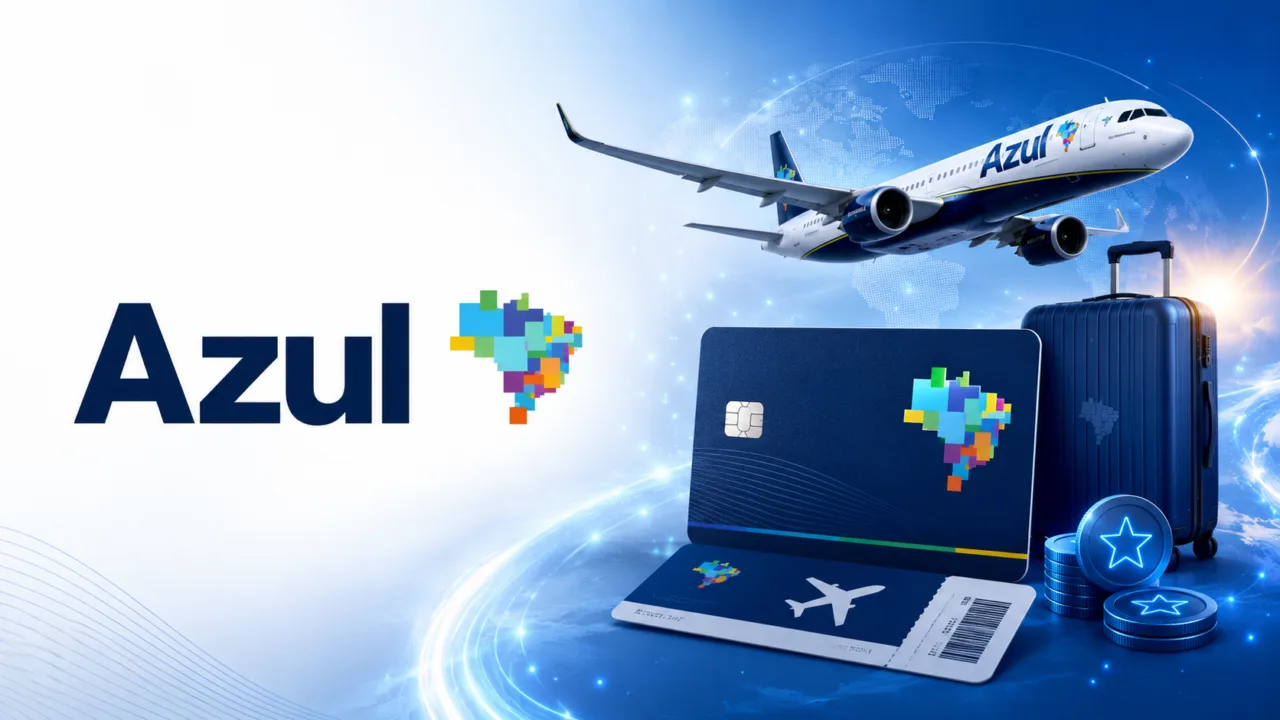 Azul 317% bônus