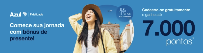 Azul 7.000 pontos Azul 7.000 pontos
