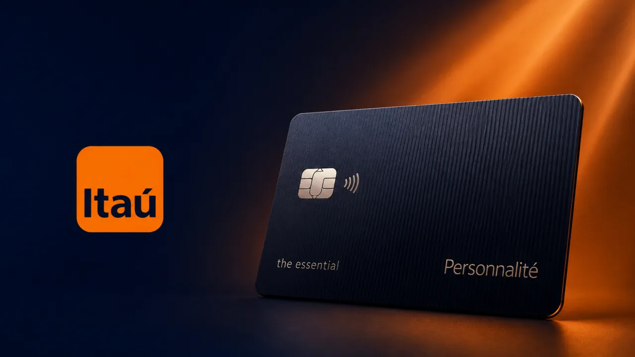 Itaú prepara novo cartão Personnalité The Essential com até 3,5 pontos por dólar 8 ChatGPT Image 14 de ago. de 2026 13 00 29