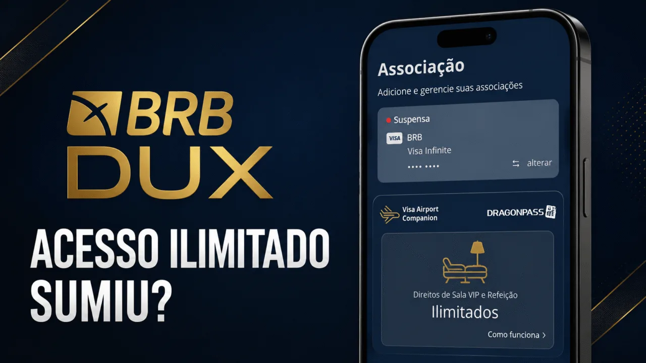 BRB DUX: usuários relatam associação incorreta no Visa Airport Companion 5 ChatGPT Image 21 de ago. de 2026 11 33 57