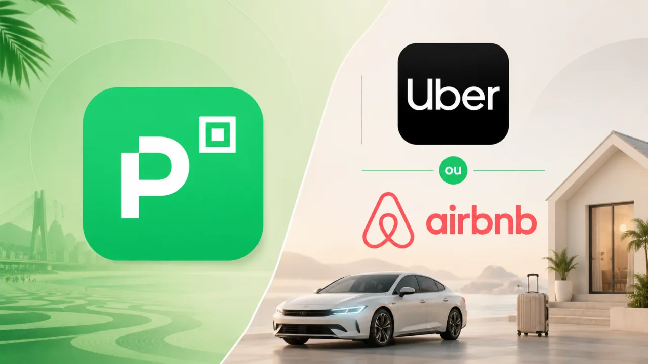 Créditos Uber ou Airbnb com 15% de cashback disponíveis! 3 Créditos Uber ou Airbnb com 15% de cashback