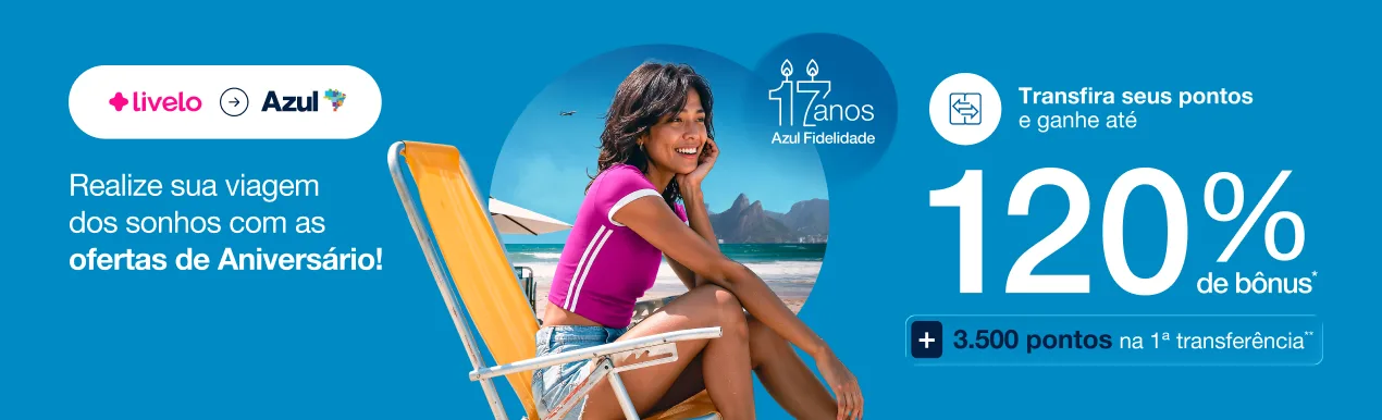 Livelo Azul 120%