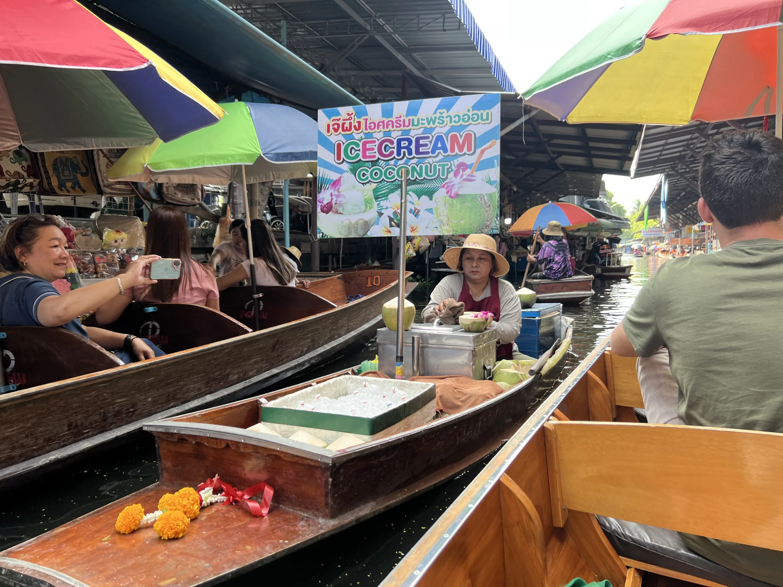 Mercado Flutuante de Bangkok
