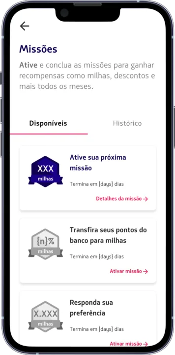 Missões LATAM Pass