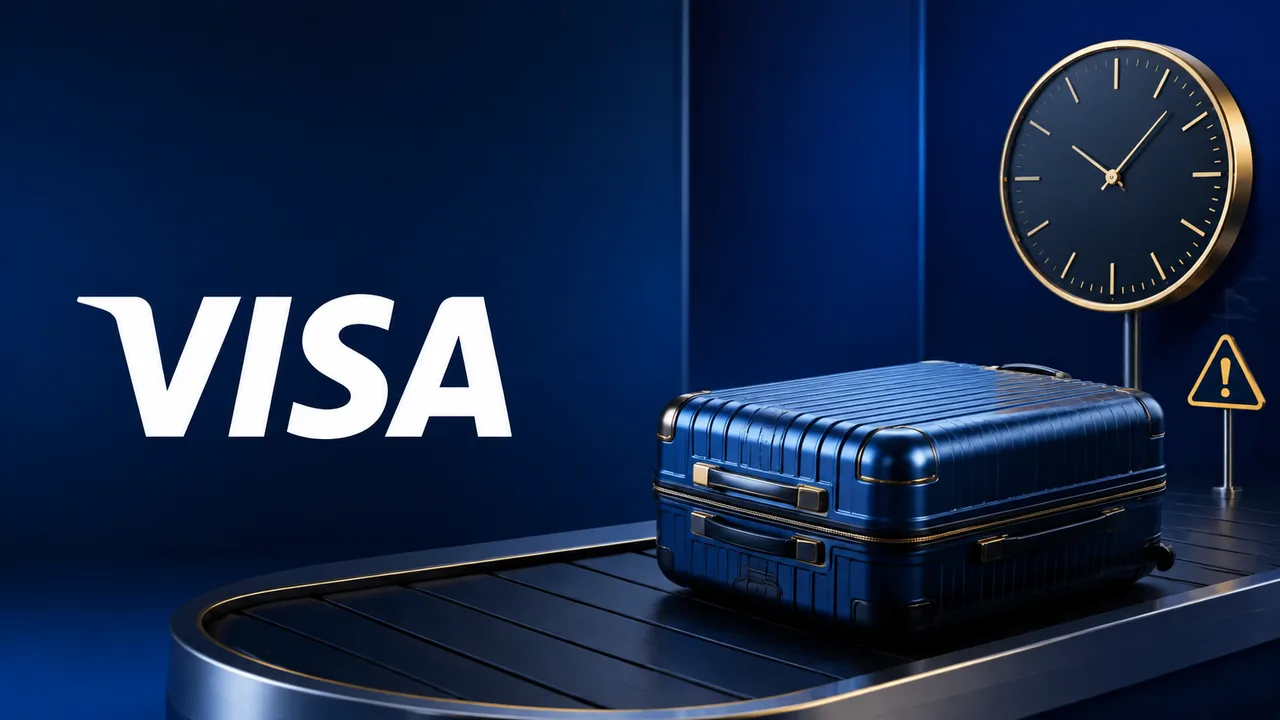 Atraso de bagagem Visa: cobertura e como pedir reembolso