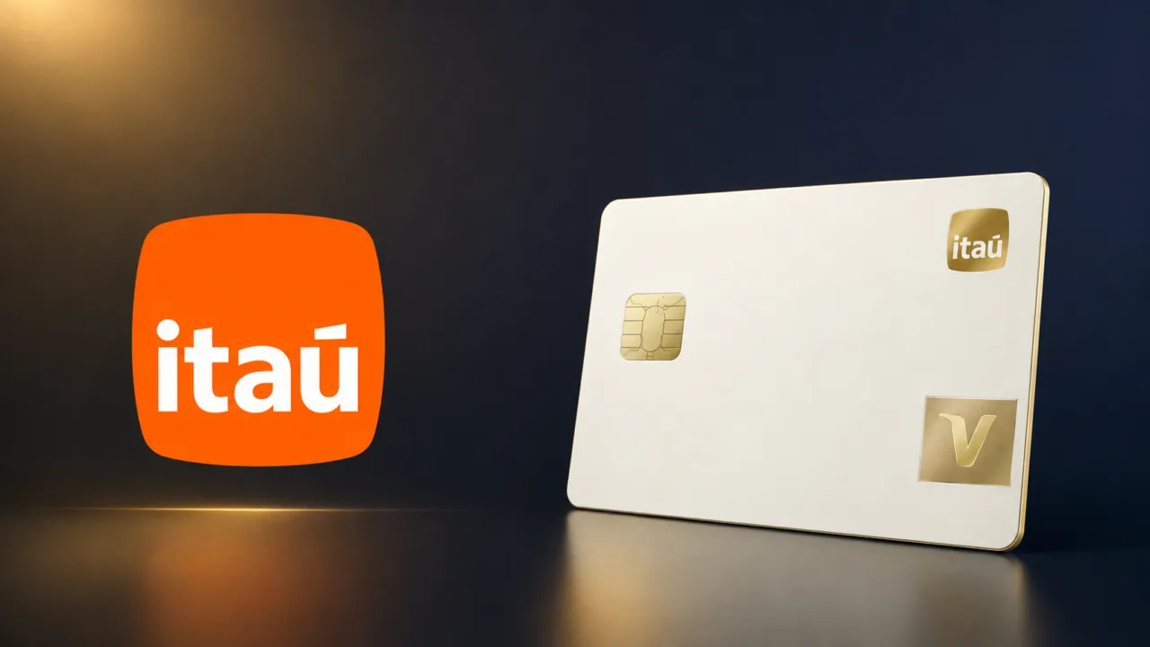 Cartão Itaú Visa Infinite Privilege: pontos, anuidade e salas VIP 10 Cartão Itaú Visa Infinite Privilege ao lado da logo do Itaú