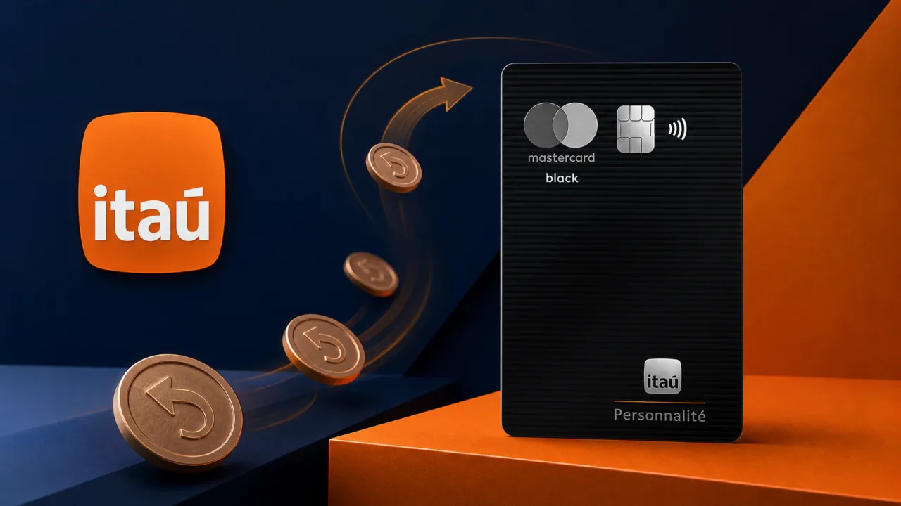 Cartão Itaú Personnalité Mastercard Black Cashback: anuidade, retorno e salas VIP 4 Cartão Itaú Personnalité Mastercard Black Cashback