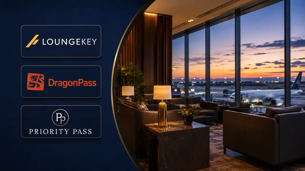 LoungeKey vs DragonPass vs Priority Pass: diferenças e qual é melhor? 1 capa loungekey dragonpass priority pass v2