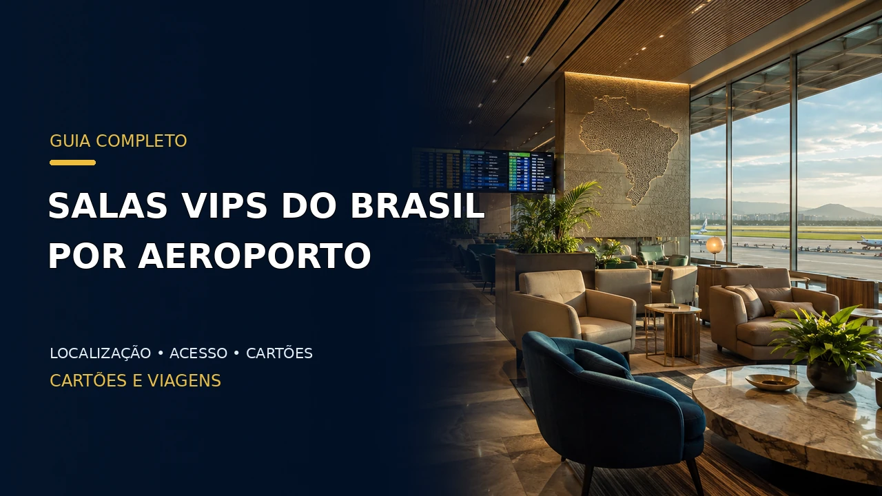 Como escolher uma sala VIP: conexão, trabalho e viagem com crianças 10 Salas VIPs do Brasil por aeroporto