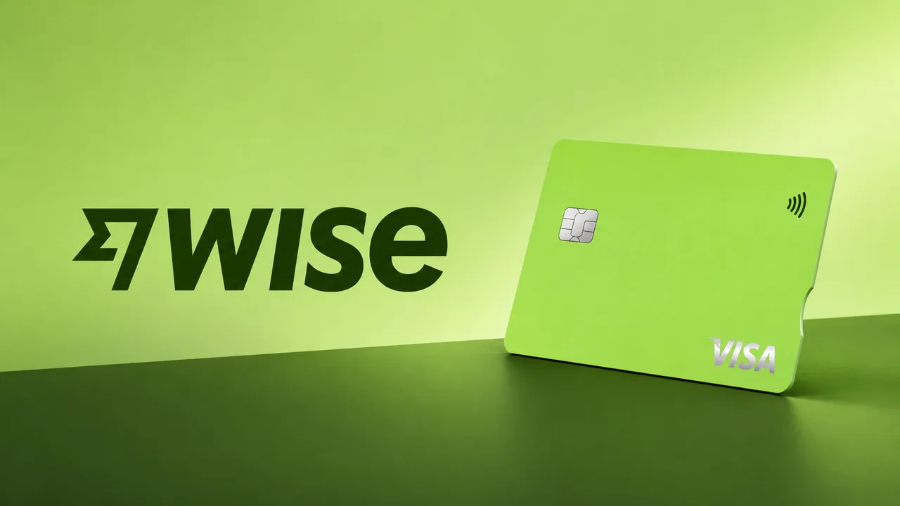 Cartão de débito internacional Wise Visa