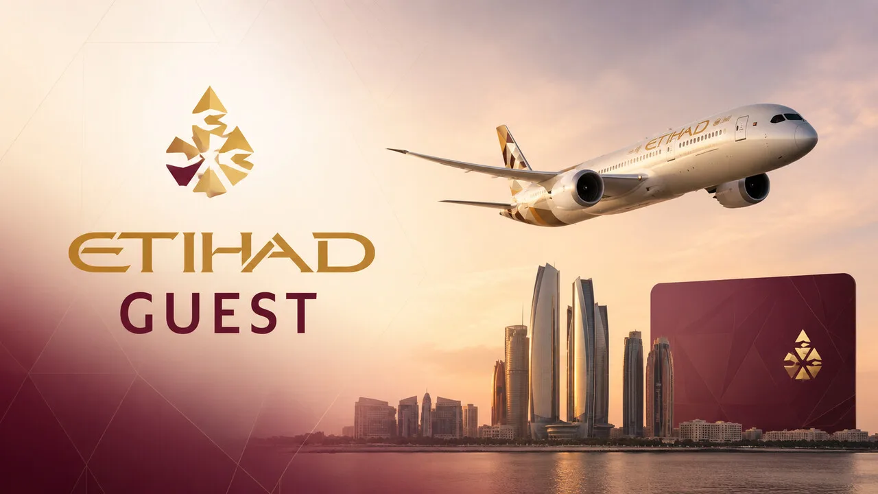 Etihad Guest: avião, Abu Dhabi e cartão de fidelidade