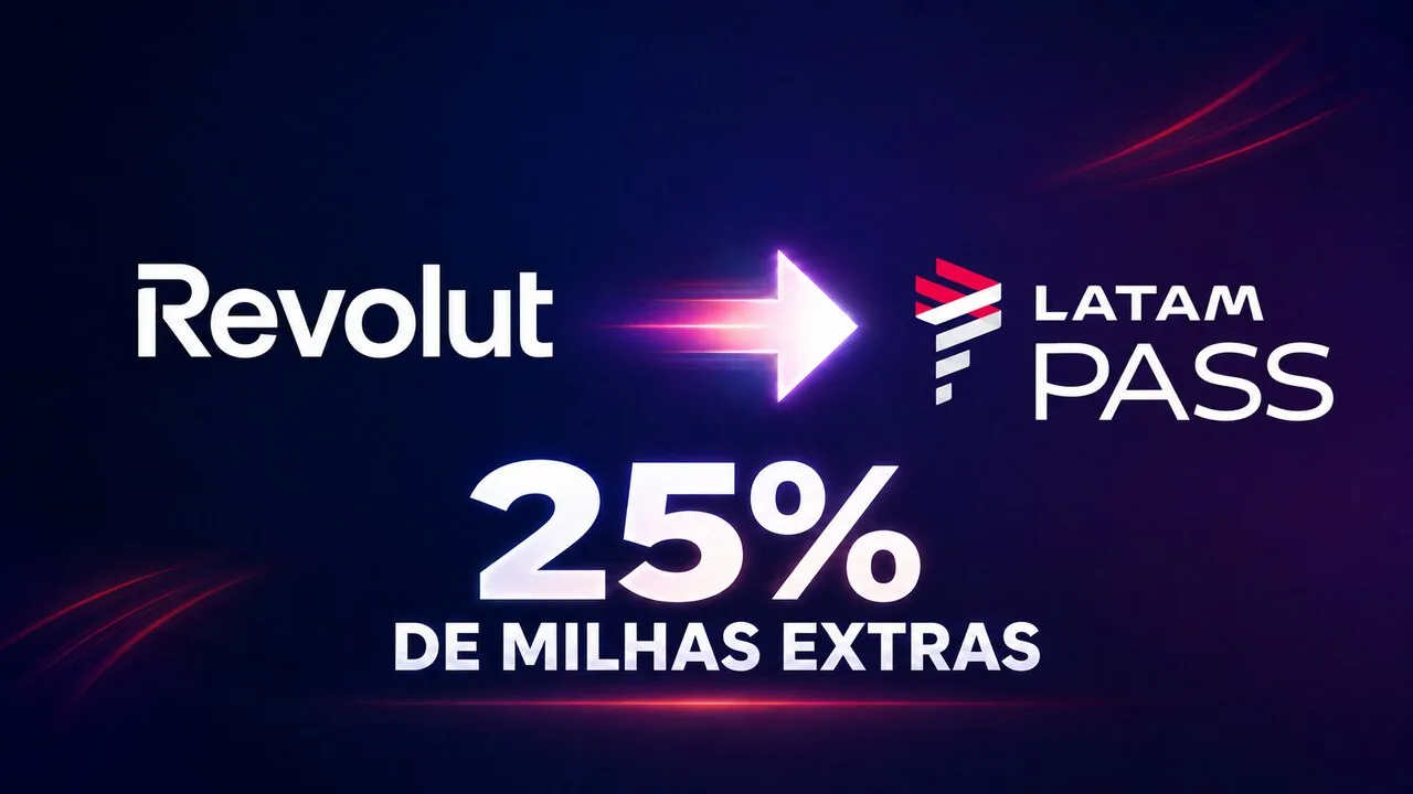 LATAM Pass e Revolut 25% de bônus: transfira pontos e ganhe milhas extras 8 latam pass revolut 25 bonus 1280x720 1