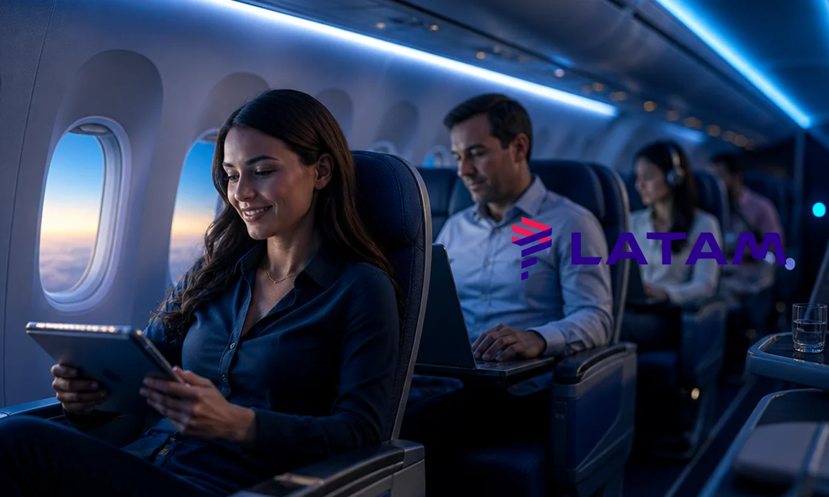 LATAM terá internet via satélite em novos aviões 9 LATAM terá internet via satélite em novos aviões