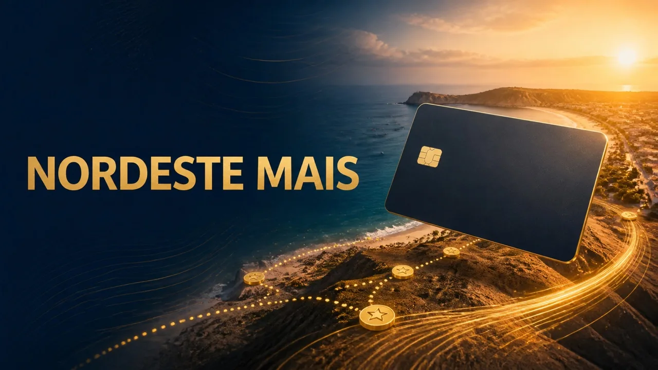 Nordeste Mais: programa de pontos, transferências e cashback do Banco do Nordeste